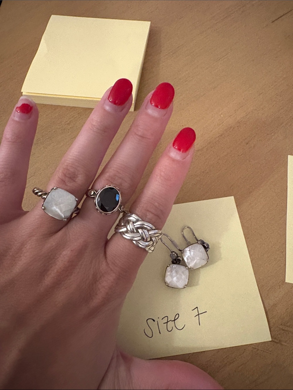 7 RING BUNDLE! - Picture 2 of 4